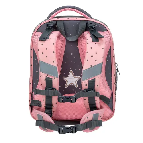 Torba školska Belmil sturdy pink heart puppy 338-82/71-3