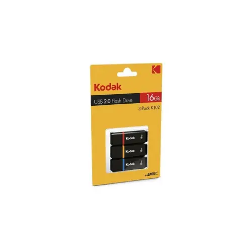 USB stick Kodak 2.0, 16GB K100, EKMMD16GK10, Pack 3/1-0