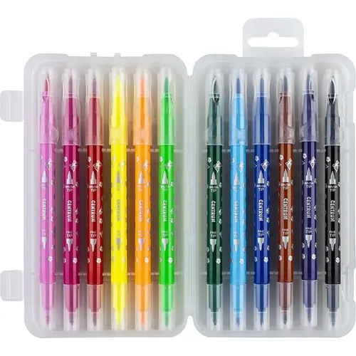 Flomasteri Centrum obostrani 12 boja Art u PVC kutiji 12/1 81322-1