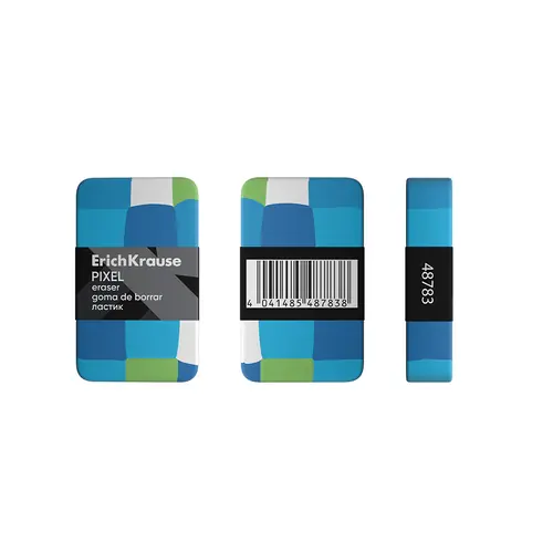 Eraser ErichKrause Pixel assorted 48783-2