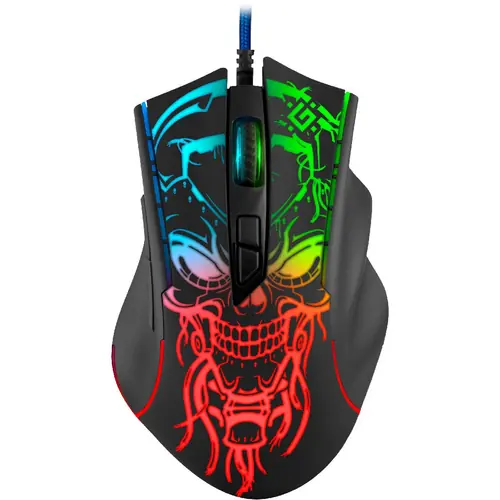 Miš Defender Bulletstorm GM-928, gaming žičani, rainbow-0