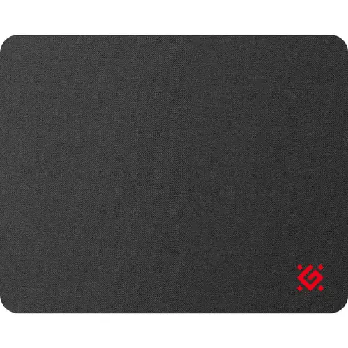 Podloga za miš Defender, Black One, 250×200×3mm, crna-0