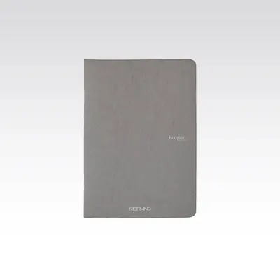 Notebook Fabriano Ecoqua original A4 90g 40sh squares anthracite 19210201