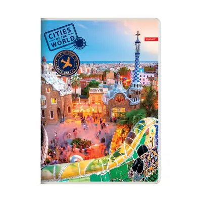 Notebook Ilijanum A4 70g 52L square city-5