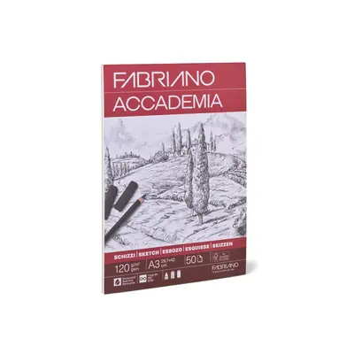 Blok Fabriano accademia A3 120g 50L spiralni 44122942