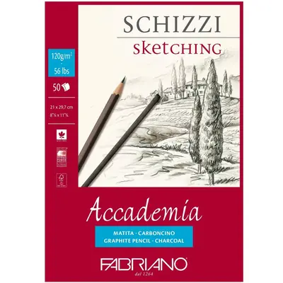 Blok Fabriano accademia A4 120g 50L 41122129