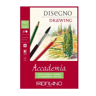 Blok Fabriano accademia A5 200g 30L 41201421