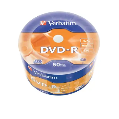 DVD-R Verbatim #43788 4,7Gb 16x ww50