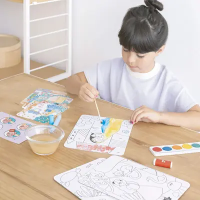 Game Apli Watercolor Magic Art for painting with water paints and magic felt-tip pen 18823-2