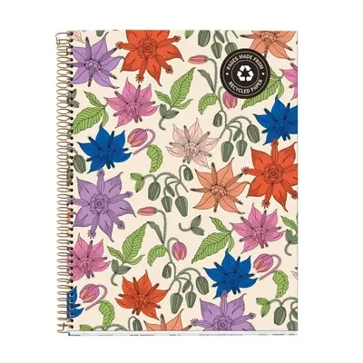 Kolegij blok Miquelrius A4 70g 120L spiralni kocke Extra rigid cardboard lifestyle vintage lily MR46808