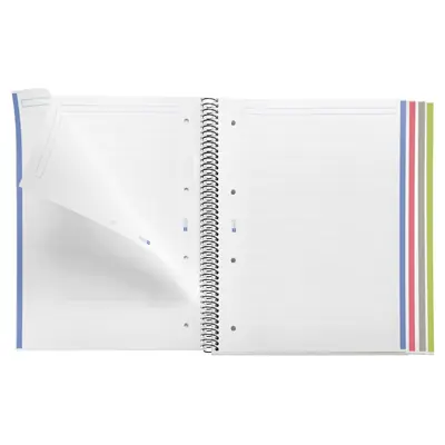 Kolegij blok Miquelrius A4 70g 140L spiralni crte Extra rigid cardboard lifestyle don't panic MR4193-1
