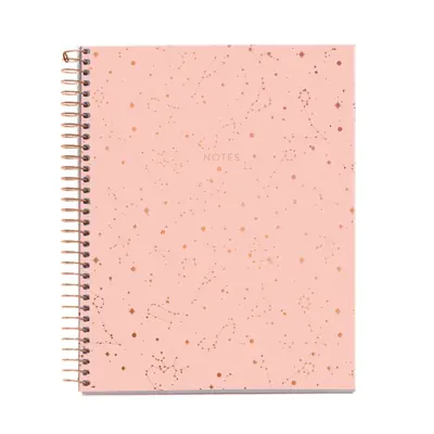 Notebook Miquelrius A5 70g 120sh spiral line Extra rigid cardboard lifestyle constellation MR48467