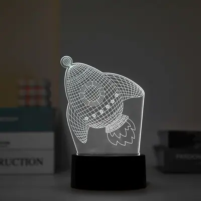 Lampa 3D na dodir iTotal promjena boja Rocket XL2287