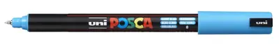 Marker Uni pc-1mr Posca svijetlo plavi