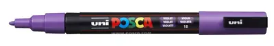 Marker Uni pc-3m Posca ljubičasti