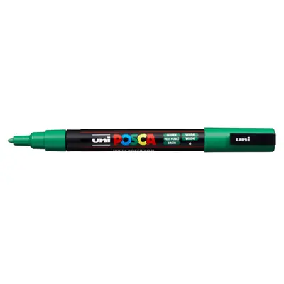 Marker Uni pc-3m Posca zeleni