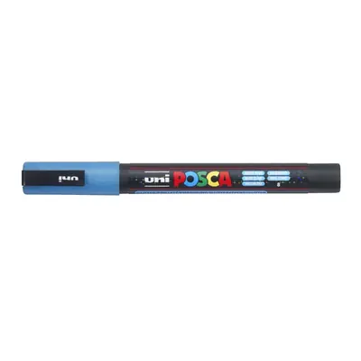 Marker Uni pc-3ml Posca glitter svijetlo plavi
