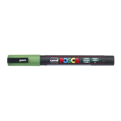 Marker Uni pc-3ml Posca glitter zeleni