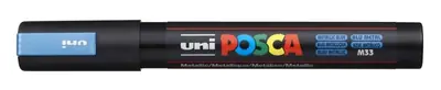 Marker Uni pc-5m Posca metallic plavi-1