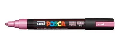 Marker Uni pc-5m Posca metallic rozi