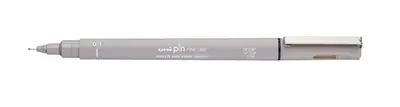 Marker Uni pin01-200 svijetlo sivi