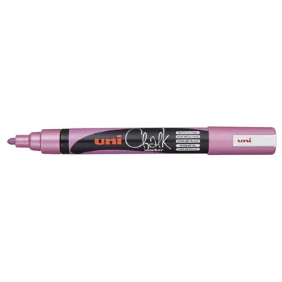 Marker Uni pwe-5m chalk_kreda metallic rozi