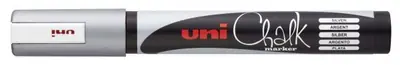 Marker Uni pwe-5m chalk_kreda srebrni