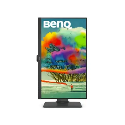Monitor LED 27" BenQ PD2705Q, QHD 2560x1440, IPS, 5ms, 100% sRGB, HDR, HDMI, DP, USB C, USB 3.1x4, Pivot, HAS, Swivel-2