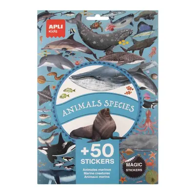 Stickers removable Apli marine animals 5L 19428