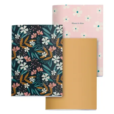 Notebook Miquelrius A5 Wildflowers 32L 80g points 3/1 MR8200