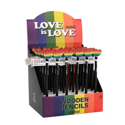 Graphite pencil iTotal Love is love assorted XL2178-1