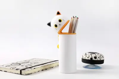 Silicon pencil case iTotal cat XL2483-2
