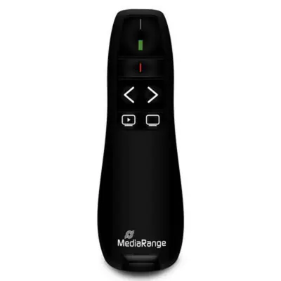 Presenter MediaRange 5-button wireless w/red laser MROS220