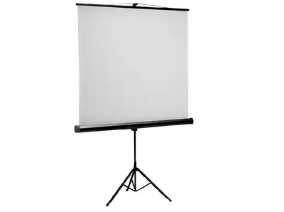 Projekcijsko platno E-View TS150/152×152cm, na stalku