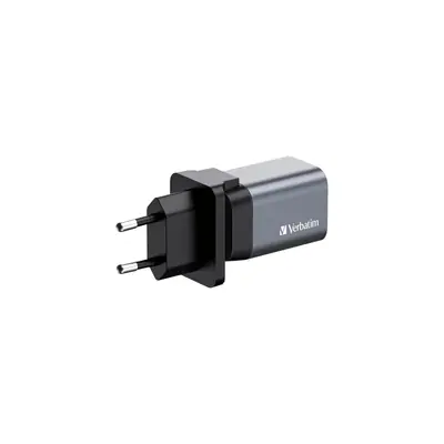Punjač zidni Verbatim GaN #32200 1xUSB/PD 35W/1xUSB-A QC 3.0 (EU/UK/US)-1