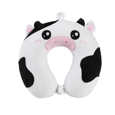 Travel pillow iTotal for neck Cute animals cow XL2184H