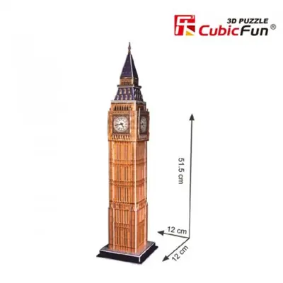 Puzle Cubicfun 3D Big Ben CBF200947 +7
