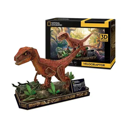 Slagalica 3D Cubicfun dinosaur Velocisaurus CBF210533