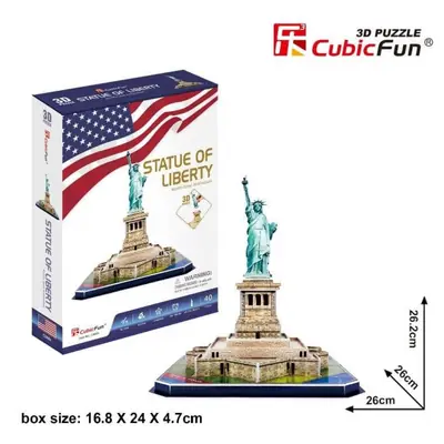 Puzle 3D Cubicfun Kip slobode CBF200800 +3