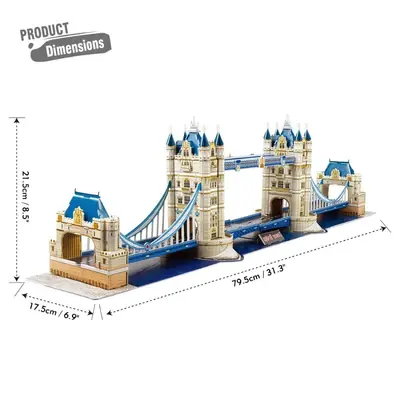 Puzle 3D Cubicfun Tower Bridge London CBF209780 +8