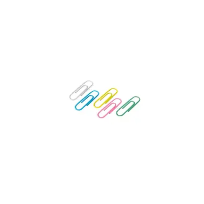 Paper clips 28mm Forofis colored in a paper box 100/1 91360