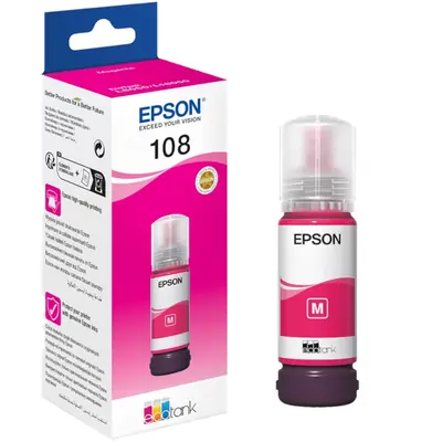 Tinta Epson 108 L8050/18050 photo magenta ecotank C13T09C34A 70ml