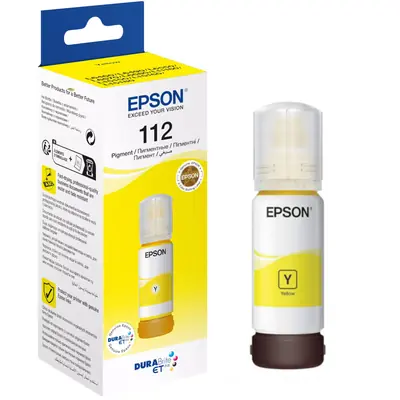 Tinta Epson 112 T06C4 L15150/15160 yellow ecotank C13T06C44A 70ml