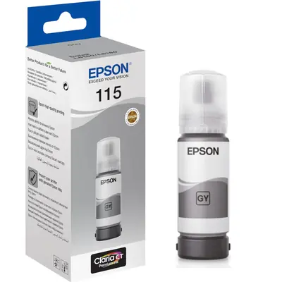 Tinta Epson 115 L8180/L8160 ecotank grey  ink bottle C13T07D54A 70ml