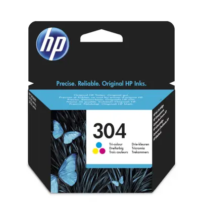 Tinta HP N9K05AE#BA3 no.304 DJ2630 tri-color