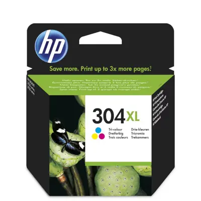 Tinta HP N9K07AE#BA3 no.304XL DJ2630 tri-color