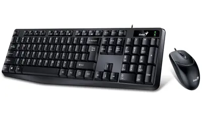 Tipkovnica Genius KM-170 + Miš USB crna