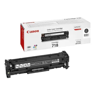 Toner Canon CRG-718bk black #2662B002