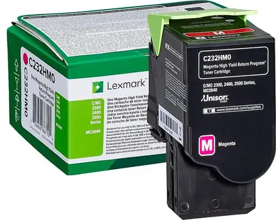 Toner Lexmark C232HM0 magenta 2.3k