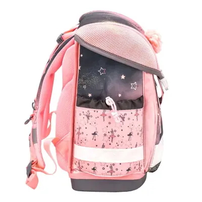 Torba školska Belmil classy ballerina black pink 403-13/AG/30-2